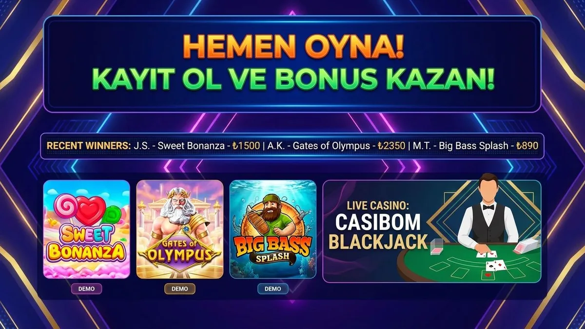 Bonuslu kayıt ekranı